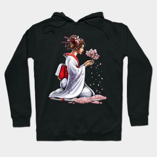 Japanese Samurai Girl Hoodie